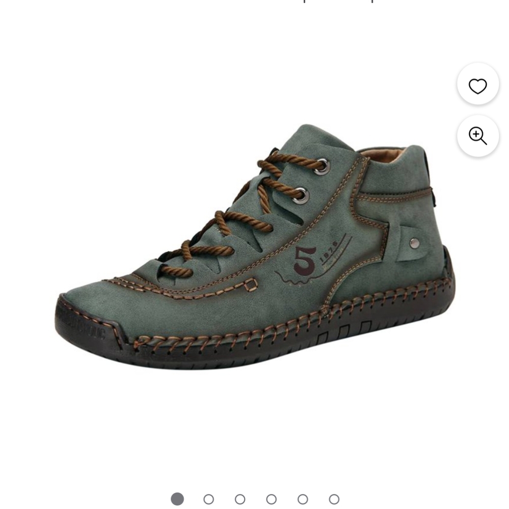 Fashion 5 Men Leather Fashion Shoes Size 10.5